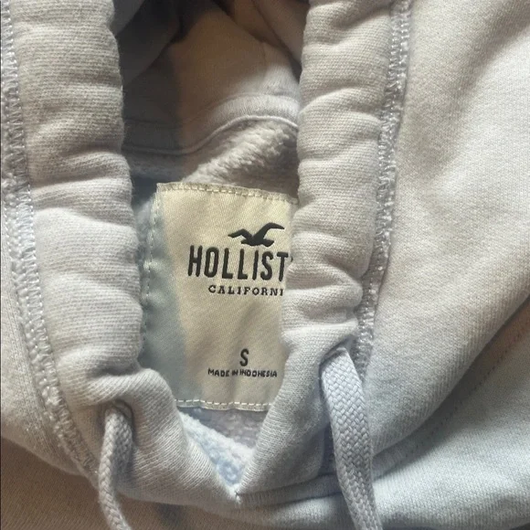 Hollister light blue  Hoodie - Picture 3 of 4